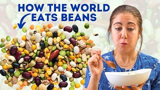 5 AMAZING BEAN Dishes From Around the World [upl. by Atiuqad]