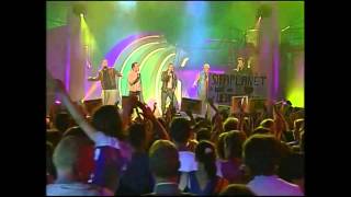 Westlife  Uptown Girl with Lyrics Live [upl. by Seltzer208]