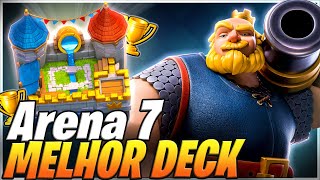 MELHOR DECK ARENA 7 ARENA REAL [upl. by Morgenthaler]