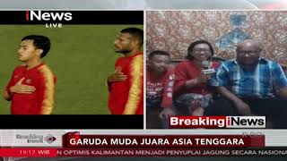 Ungkapan Gembira Keluarga Melihat Osvaldo Haay Cetak Gol di Piala AFF U22  Breaking iNews 2702 [upl. by Hewett]