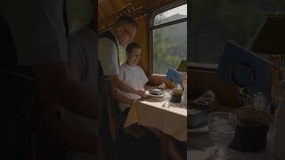 Mittagessen amp Feierabendbier im GourminoSpeisewagen gourmino rhaetischebahn [upl. by Acima]