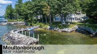 Video of 50 Captains Walk  Moultonborough New Hampshire waterfront real estate amp homes [upl. by Atiseret]