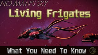 No Mans Sky Living Frigates And What You Need To Know [upl. by Ahsinak]