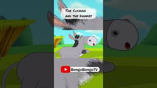 The Cuckoo and the Donkey shorts  Nursery rhymes and kids songs [upl. by Elocan]