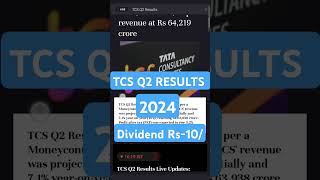 TCS Q2 RESULTS OUT 2024  TATA GROUP NEXT CHAIRMAN [upl. by Araldo]