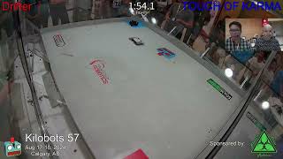 Drifter vs Touch Of Karma Antweight Masters  Kilobots 57 [upl. by Lib]