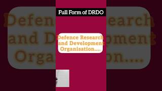 Full Forms of DRDO and NATO  fullforms drdo nato shortsviral trendingshorts [upl. by Negyam]