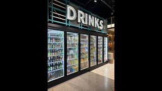 Commercial Glass Door Beverage Display Fridge [upl. by Bumgardner977]