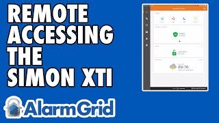 Remote Accessing the Interlogix Simon XTi amp XTi5 [upl. by Ackerman]