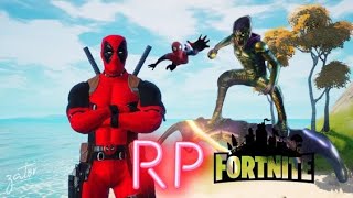 Fortnite RP Deadpool Bouffon Vert  Part1 [upl. by Groveman]