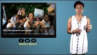 Black Africans Auctioned As Slaves In Libya Horrific Details Of Journey To Europe [upl. by Fulcher]