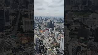 Mahanakhon SkyWalk amp Glass Tray Tour 🇹🇭 Mahanakhon Bangkok skyscrapers [upl. by Maghutte]