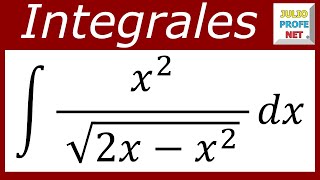 INTEGRACIÓN POR SUSTITUCIÓN TRIGONOMÉTRICA  Ejercicio 4 [upl. by Rosati]