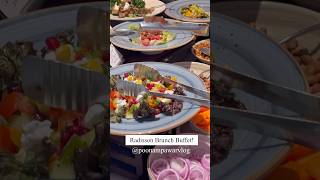 Brunch Buffet Radisson Mumbai food ytshorts [upl. by Karlee107]