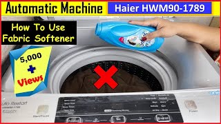 How To Use Fabric Softener in Automatic Washing Machine hinasheaven [upl. by Atwood138]