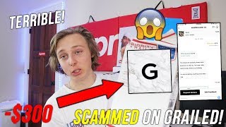 I GOT SCAMMED FOR 300 ON GRAILED EXPOSED [upl. by Lrad283]