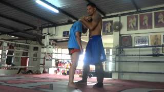 30 min of Clinching with Sakmongkol  Part 1  Day 9  WKO Pattaya [upl. by Marcellina]