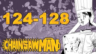 Falling is the Best  Chainsaw Man Chapters 124128 Live Reaction [upl. by Bekelja989]