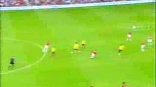 Man Utd 01 Arsenal 170906 [upl. by Terbecki558]