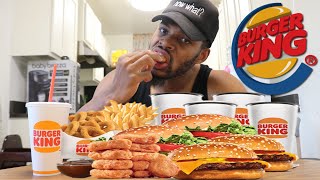 BURGER KING MUKBANG [upl. by Patnode]