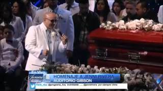 Homenaje A Jenni Rivera  Funeral de Jenni Rivera  Su Hermano Lupillo le canta  2012 [upl. by Kat]