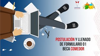 Postulación y llenado de formulario 01 BECA COMEDOR [upl. by Aiduan]