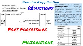 exercice dapplication 3 la facturation transport forfaitaire [upl. by Herr]