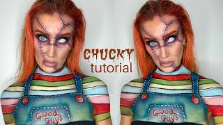 SCARY Chucky Halloween Makeup Tutorial [upl. by Fagaly]