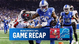 Lions TAKE DOWN Buccaneers To Advance To NFC Championship I Game Recap I CBS Sports [upl. by Enelyt321]