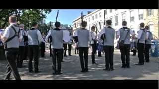 Breton Pipe Bands in Glasgow [upl. by Ury992]