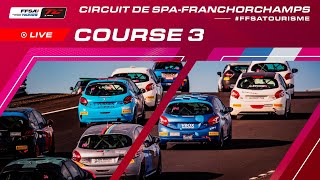 Championnat de France FFSA Tourisme – Spa Speedweek – Course 3 [upl. by Annamarie935]