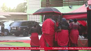 Burial amp Funeral rites of the late Elder Kwame Nyamekye Boamah AKA Commander Age 74 [upl. by Frederico]