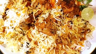 Hyderabadi Chicken dum biryani in pressure cooker very easy and delicious recipe [upl. by Eceinhoj]