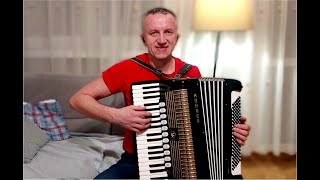 Akordeonowe melodie Polka  Jak ja do dziewczyny  akordeon Hohner Verdi V [upl. by Aihsenot]