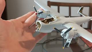 DORNIER DO 217 172 AIRFIX UNBOXING [upl. by Notnef]