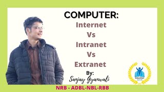 Internet vs intranet vs extranet loksewa [upl. by Aneema781]