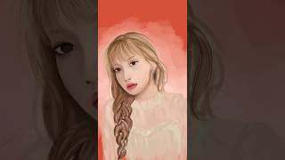 LISA from BLACKPINK blackpink kpop music song art lisa fanart lisablackpink artactivity [upl. by Schriever]