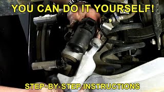 How To Replace Rear Brake Calipers with Electronic Parking Brake Motors [upl. by Atirehc]