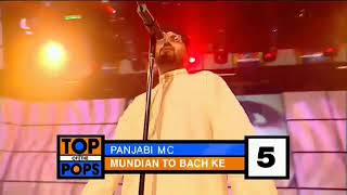 Panjabi MC  Mundian To Bach Ke  Top Of The Pops 2003 [upl. by Jeaz]