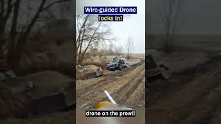 WireGuided Drone Hunts Down Varta Armored Vehicle [upl. by Adniral]