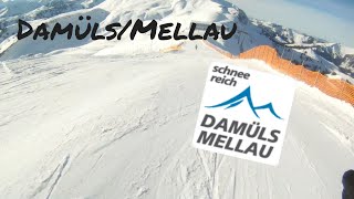 Skifahren im Schneereichsten Ort der Welt Skigebiet DamülsMellau [upl. by Ariamo]