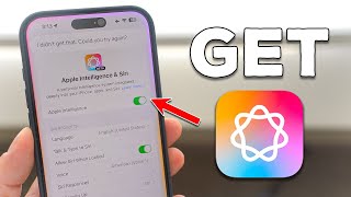 How To Get Apple Intelligence NOW FAST [upl. by Lauritz786]