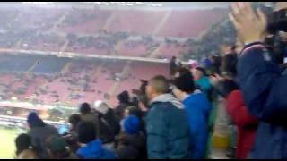 inter bologna 03 contestazione coro jose mourinho [upl. by Geller]