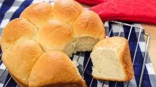 Fluffy Asian Milk Bread Recipe Hokkaido Milk Bread  Asian Recipes [upl. by Shelia572]