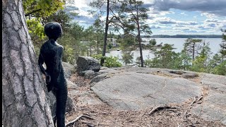 Stockholm Walks Artipelag Nature and art walk in the archipelago 4K 60 fps [upl. by Voccola]