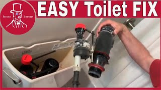 How to Fix Toilet Fill Valve and Flush Valve  Kohler [upl. by Neil]