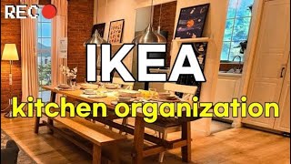 IKEA kitchen organization installation SHOWROOM shopping in korea vlog haul  KOREA VLOG FOOD [upl. by Cesya]