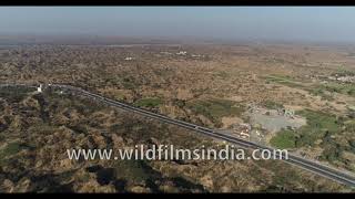 Deep ravines in semiarid region of Chambal spreads fast through lush grasslands [upl. by Annorah]