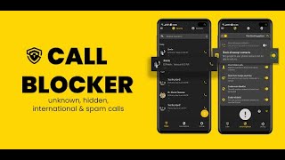 Call Blocker  Phone Android App  Promo [upl. by Arraeit255]