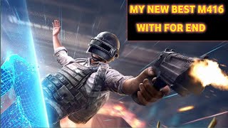 MY NEW BEST M416 GAMEPLAY  Pubg mobile [upl. by Kopans]